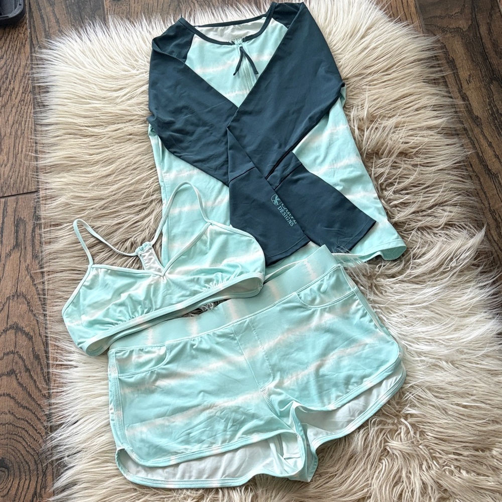 Carve Designs swimsuit sets sz medium